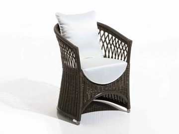 VEGA - Upholstered garden fabric easy chair by Samuele Mazza Outdoor - view 2